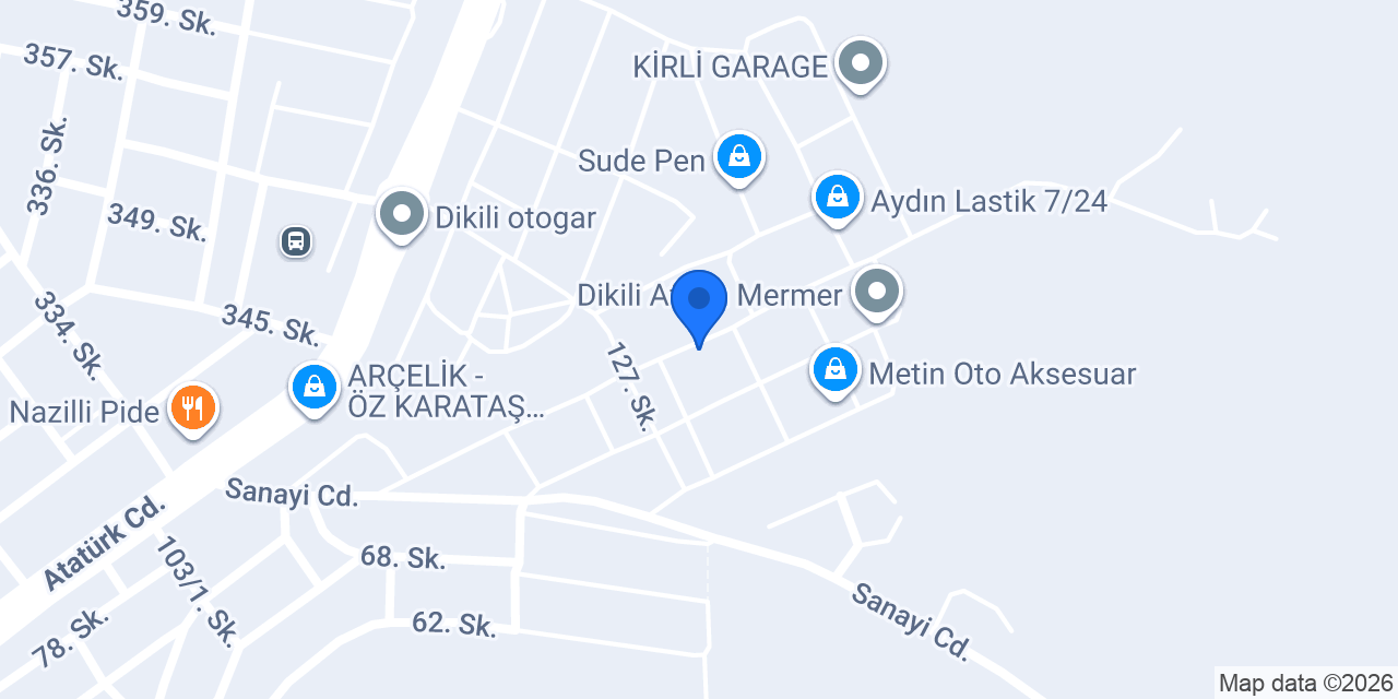 Canım Egzoz konumu