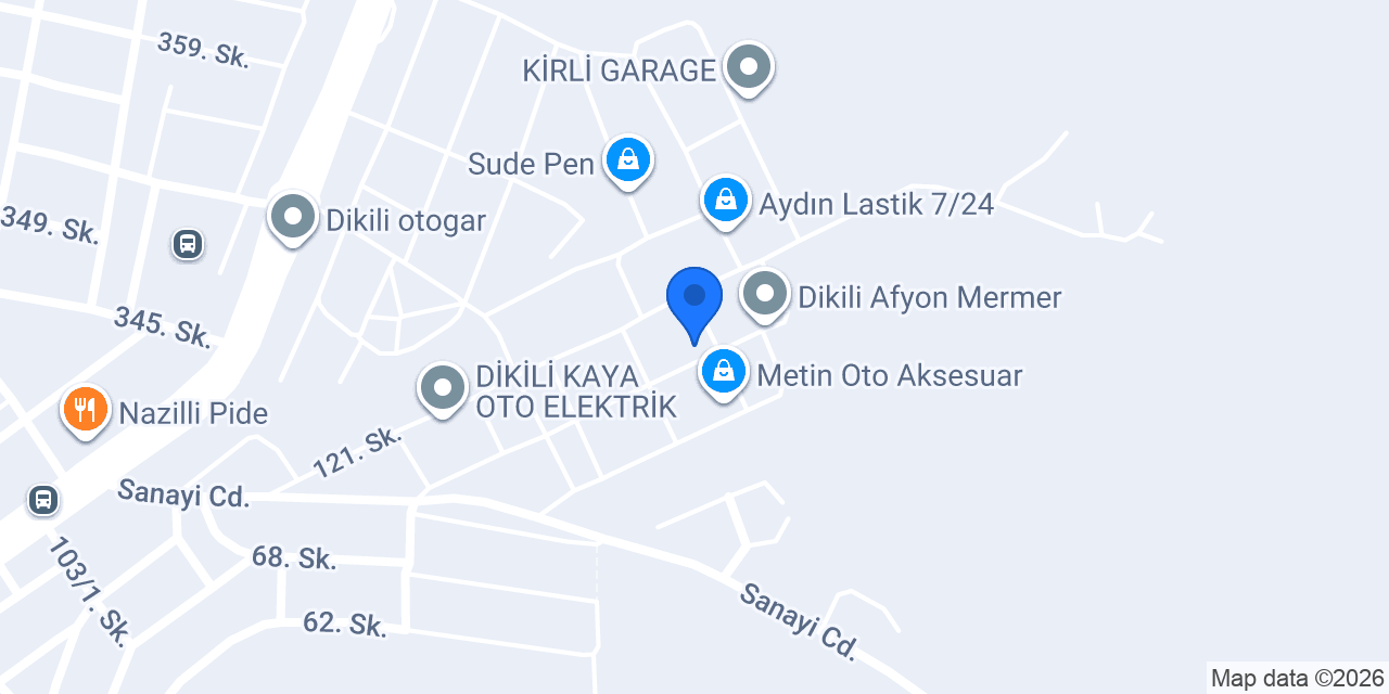 Dikili reis oto konumu