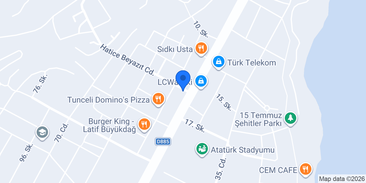Bir Tat Restaurant konumu