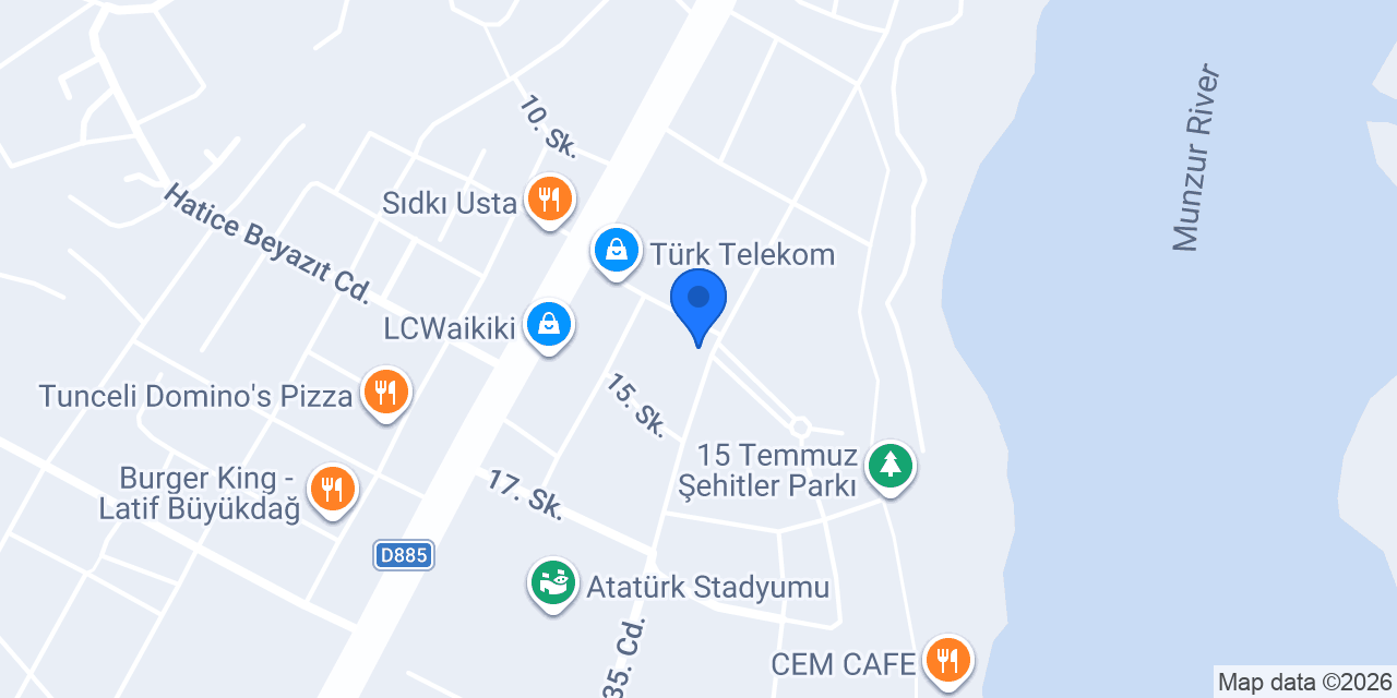 Florya Cafe konumu