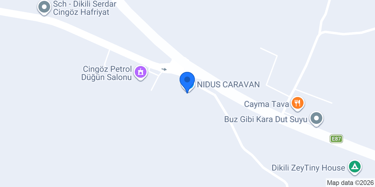 NIDUS CARAVAN konumu