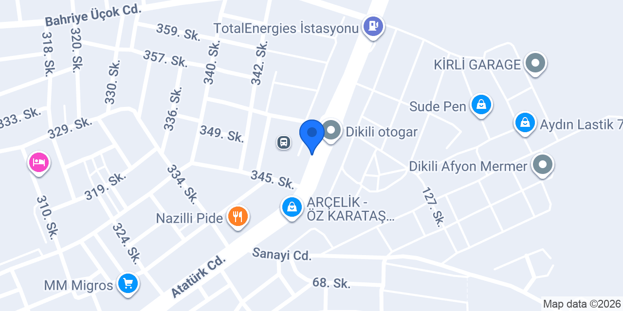Dikili Taksi Gökhan konumu