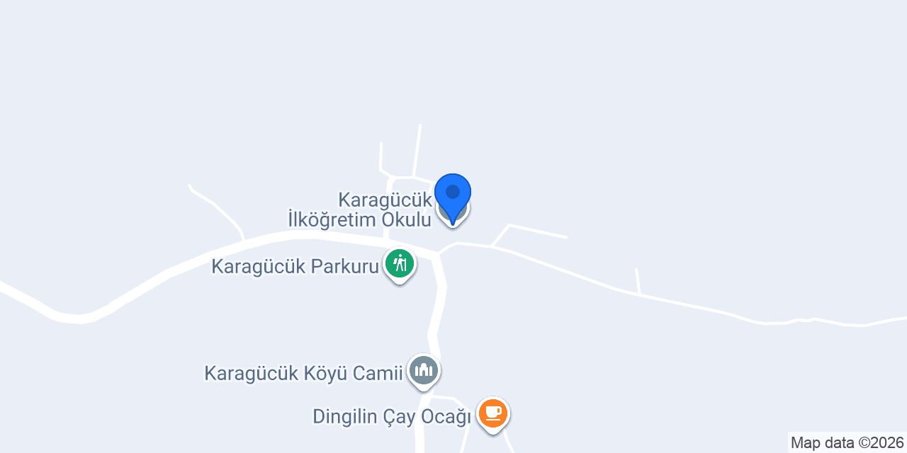 Karagücük İlköğretim Okulu konumu