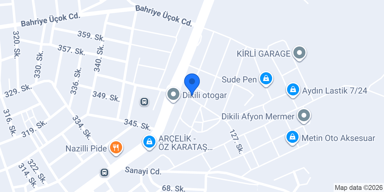 Dikili Ergin Panjur Pen Cam Balkon konumu