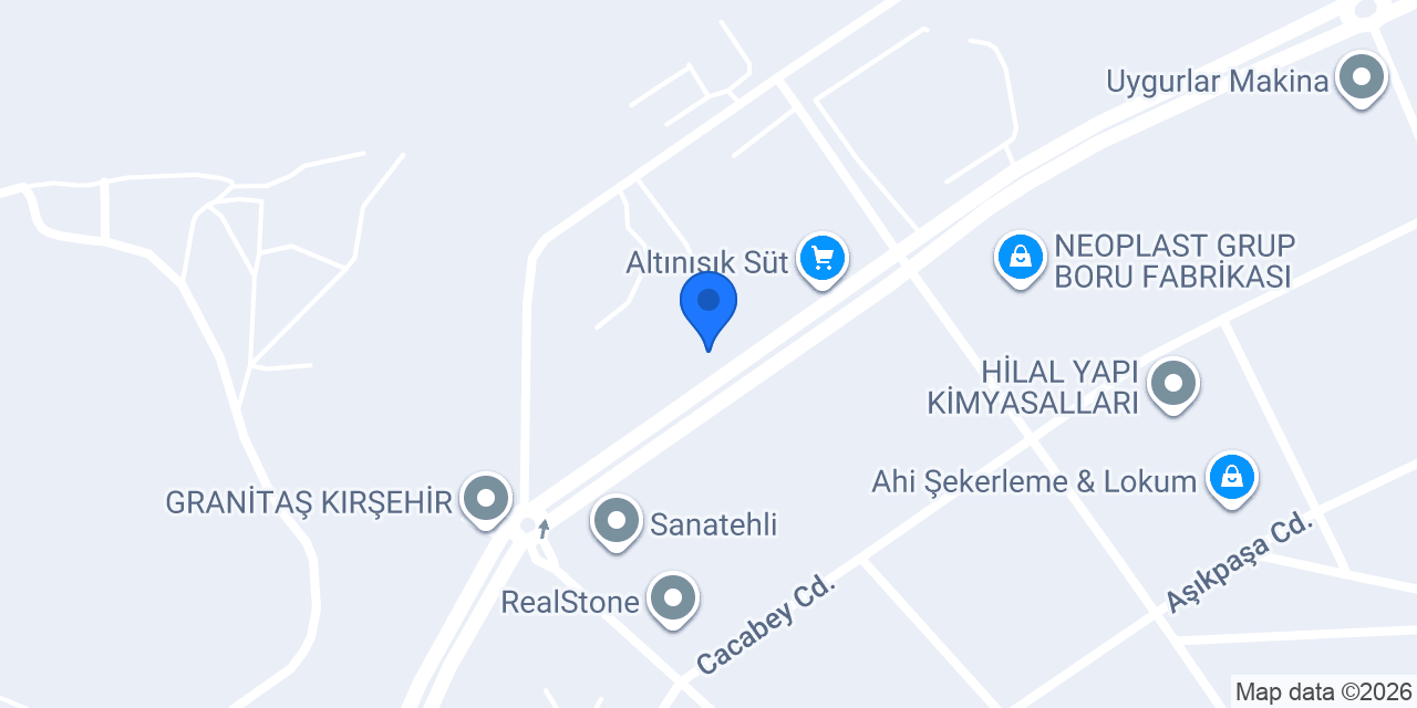 NUR Tarım Ürünleri konumu