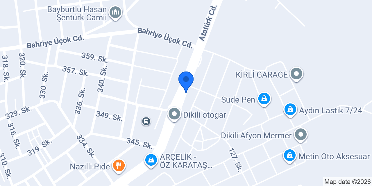 Pınar Mobilya konumu