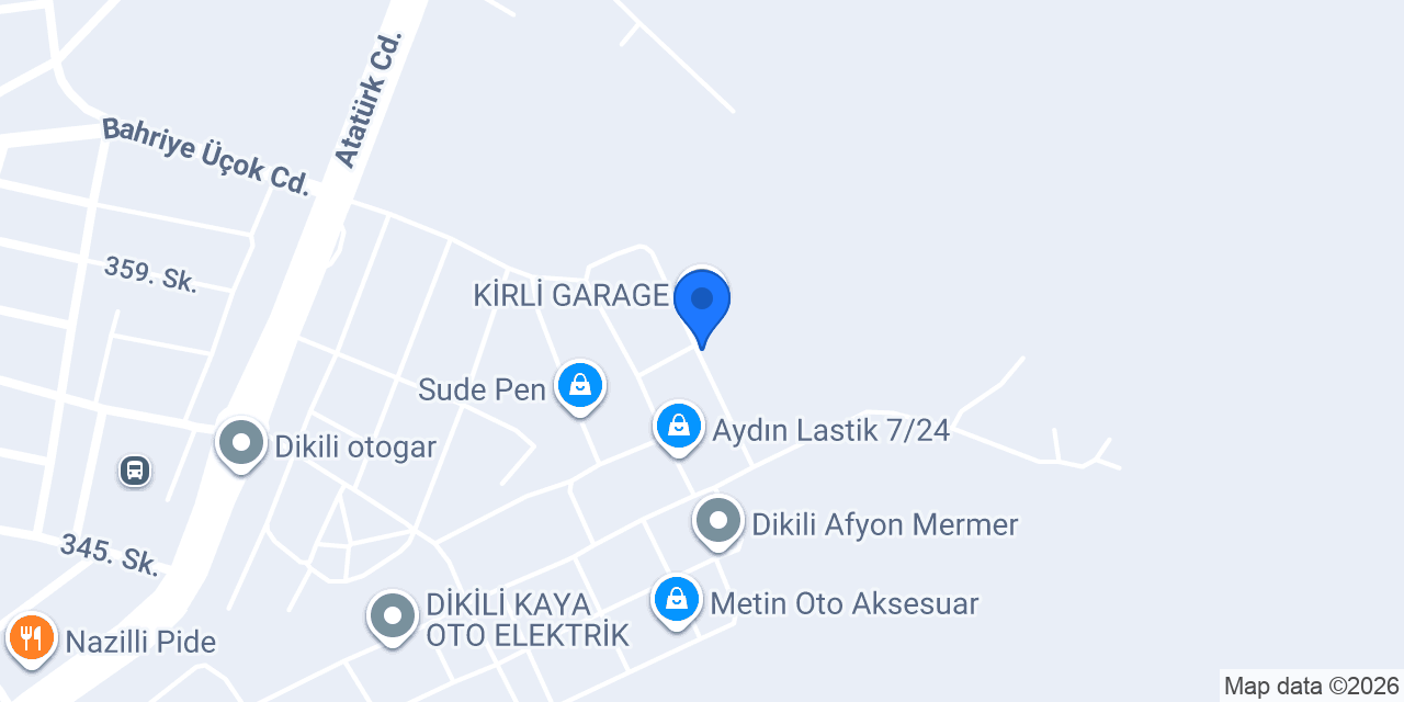 Kıng Motor konumu