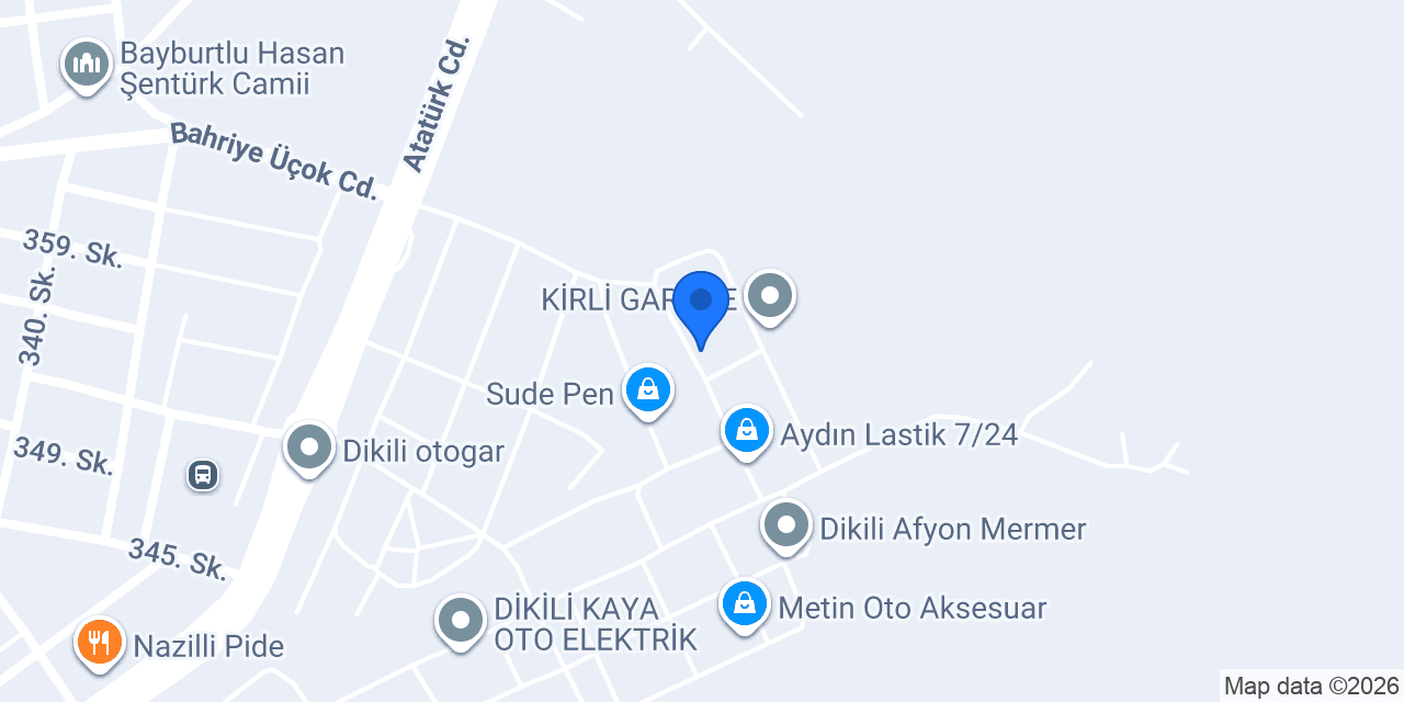 Bahar Mobilya konumu