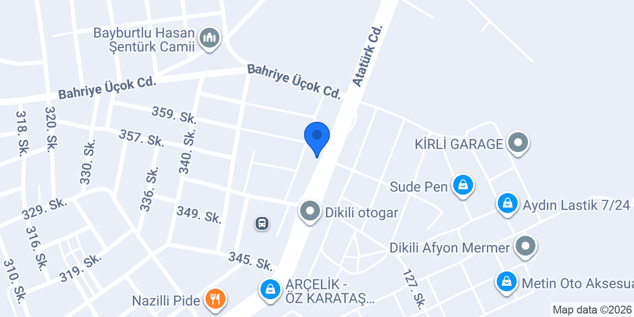 Dikili Kıvırcık Mutfak konumu