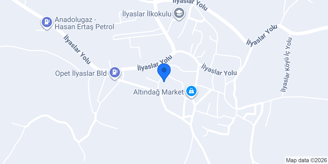 Ptt-ilyaslar Acentesi konumu