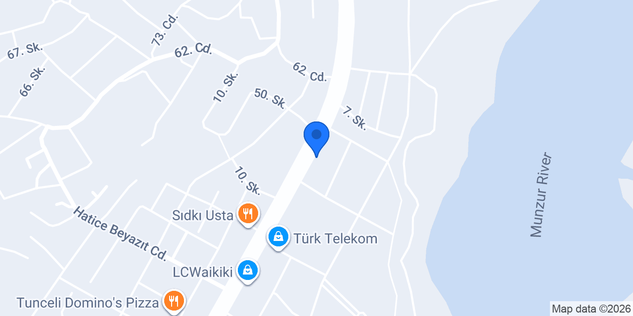 Tunceli Src Kursu konumu