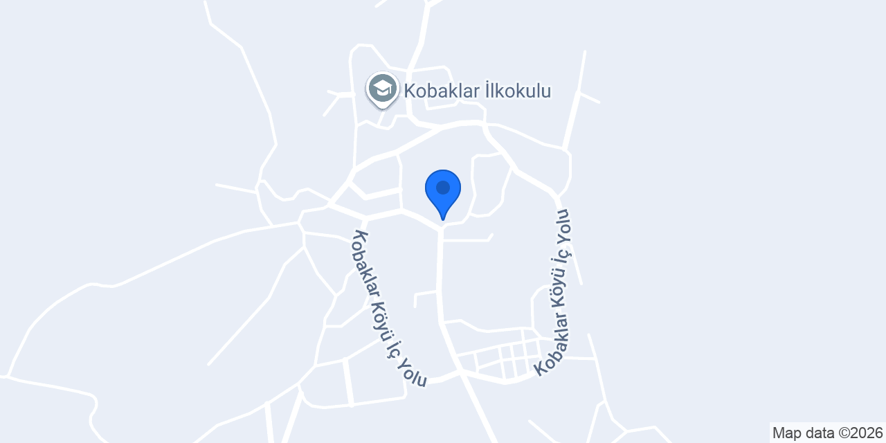 Kobaklar Köyü Muhtarlığı konumu