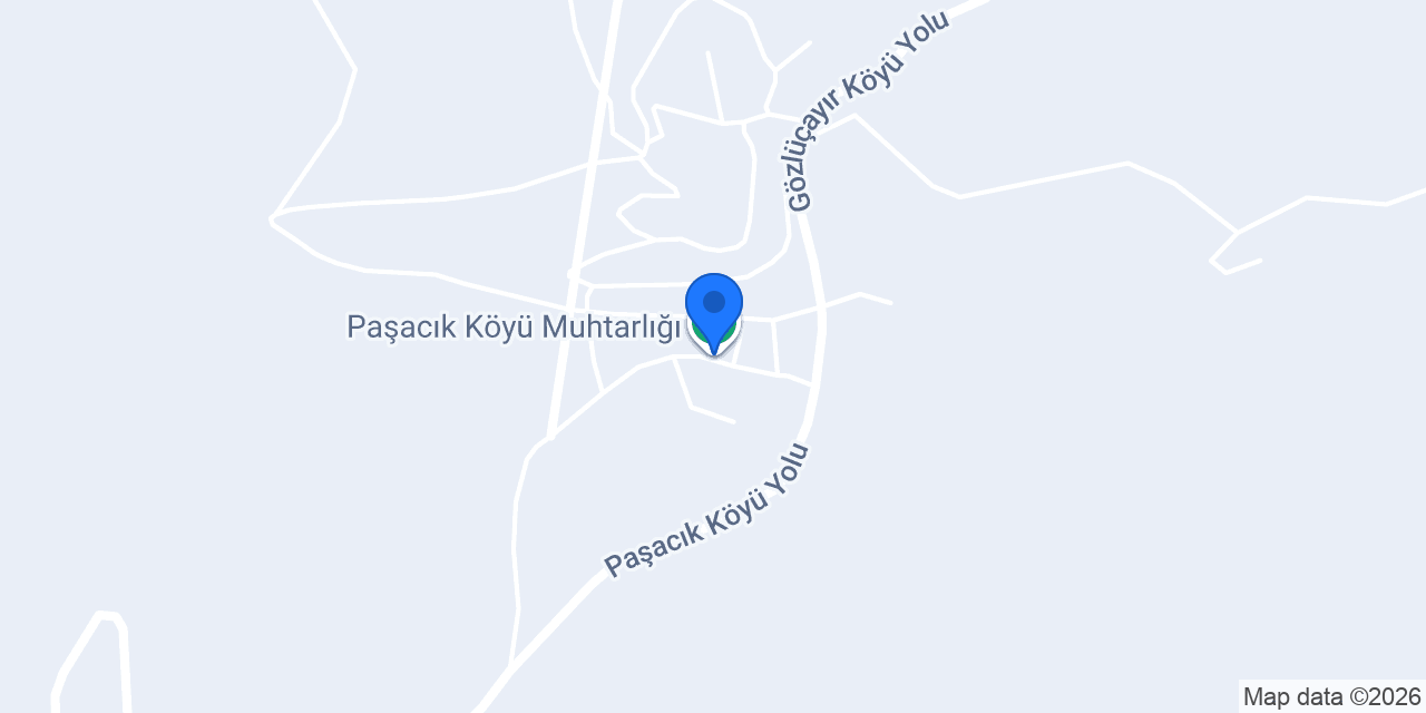 Paşacık Köyü Muhtarlığı konumu
