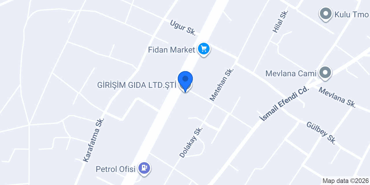 GİRİŞİM GIDA LTD.ŞTİ konumu