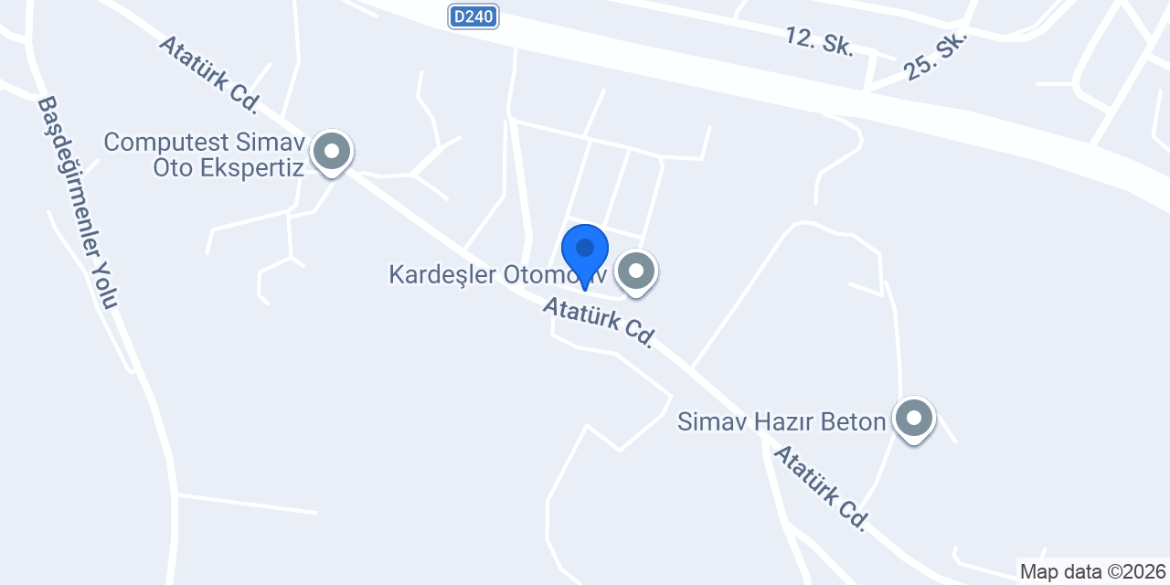 SEVİMLİ AUTO SERVİCE konumu