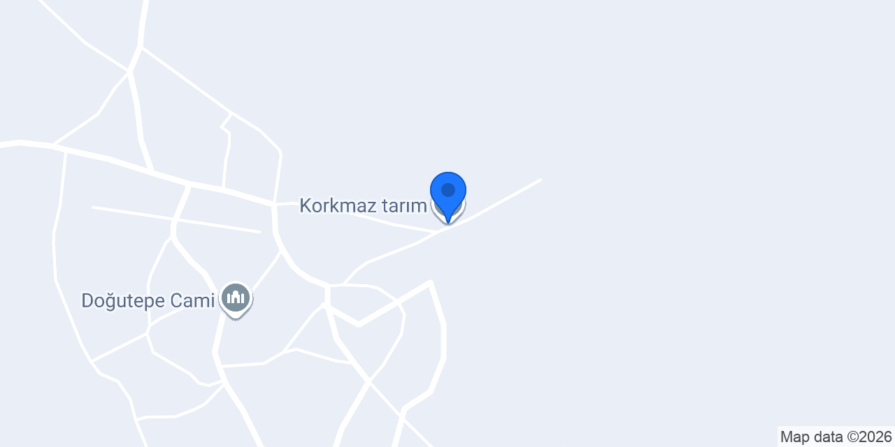 Korkmaz tarım konumu