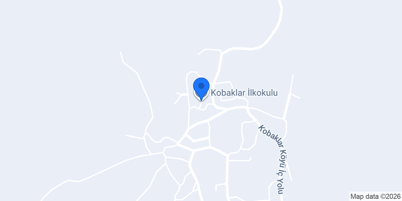 Kobaklar İlkokulu konumu