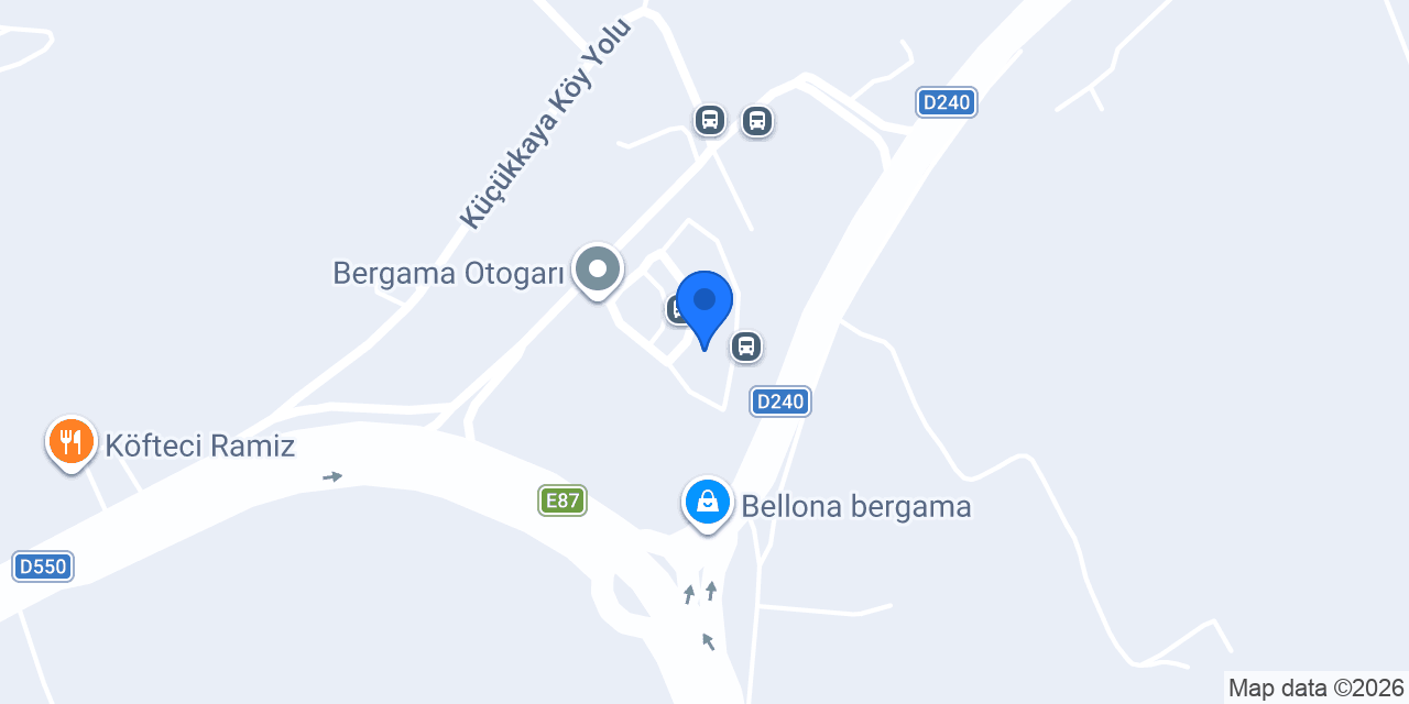 BERGAMA OTOGAR TAKSİ konumu