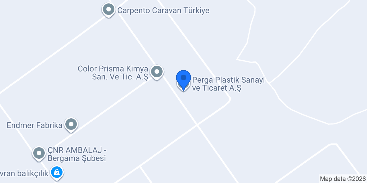 Perga Plastik Sanayi ve Ticaret A.Ş. konumu