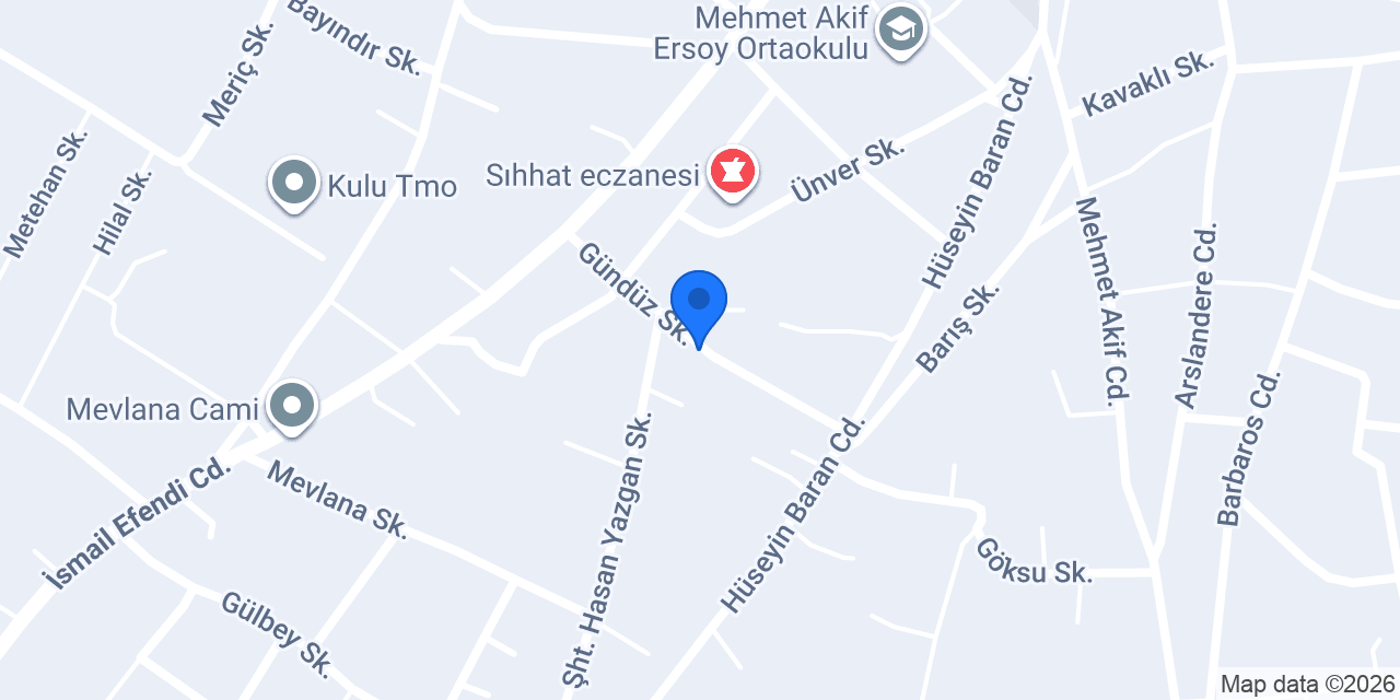 GÜNEŞ YAPI MARKET konumu