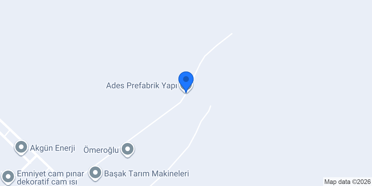 Ades Prefabrik Yapı konumu