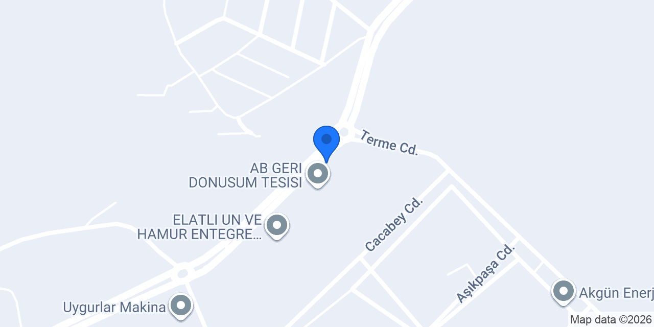 ARDEM ENDÜSTRİYEL TESİSLER konumu