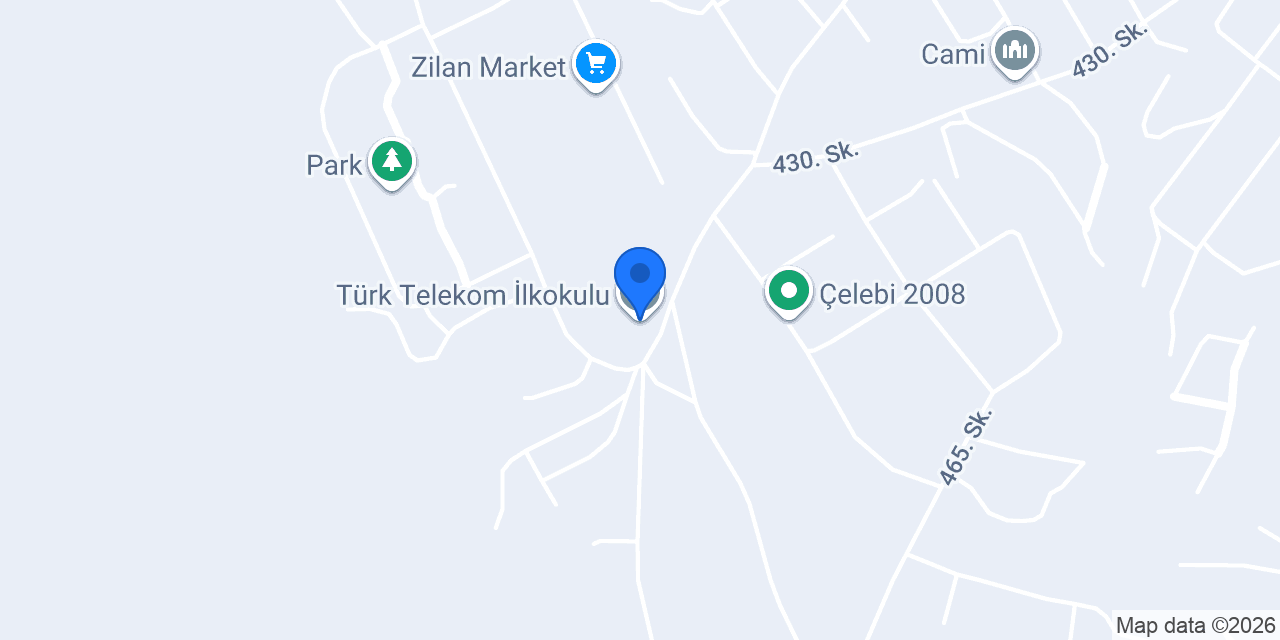 Türk Telekom İlkokulu konumu