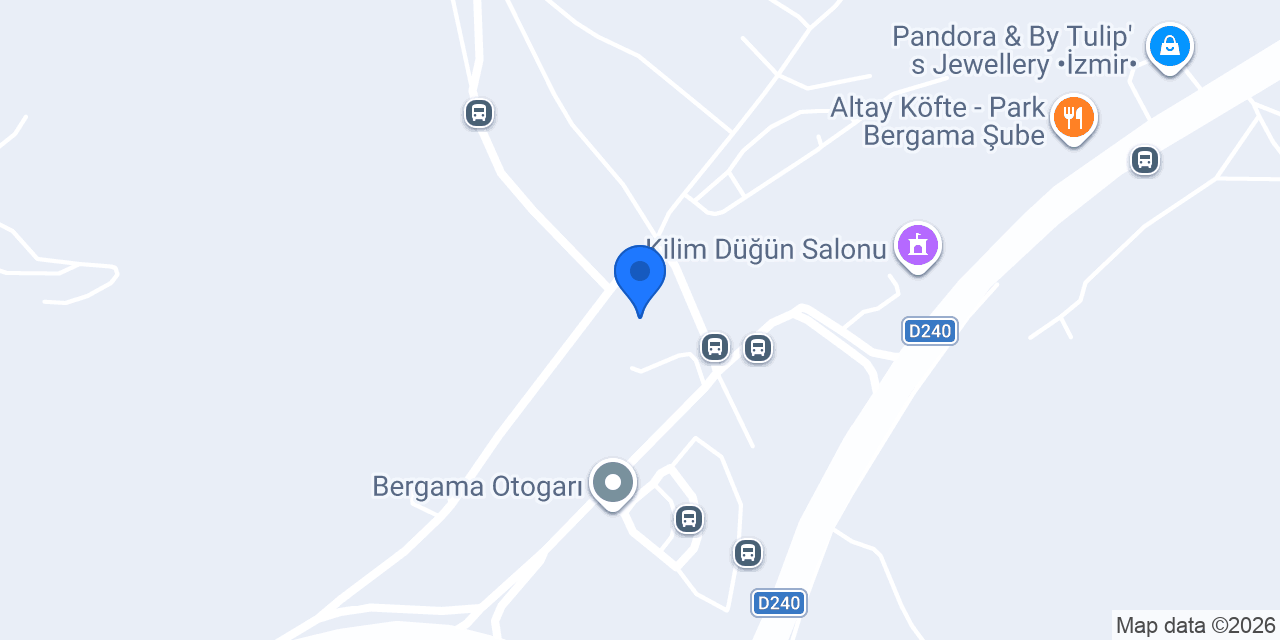 Bergama taksi (Ali RIZA) konumu