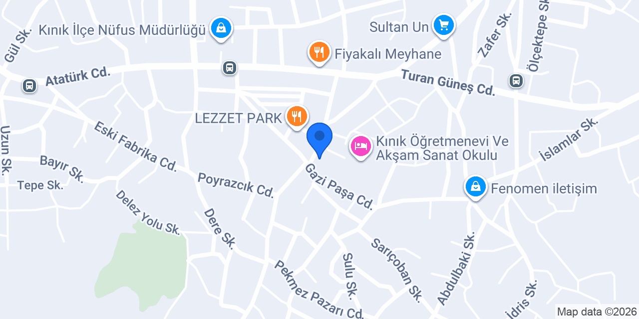 Oses Çiğ Köfte konumu