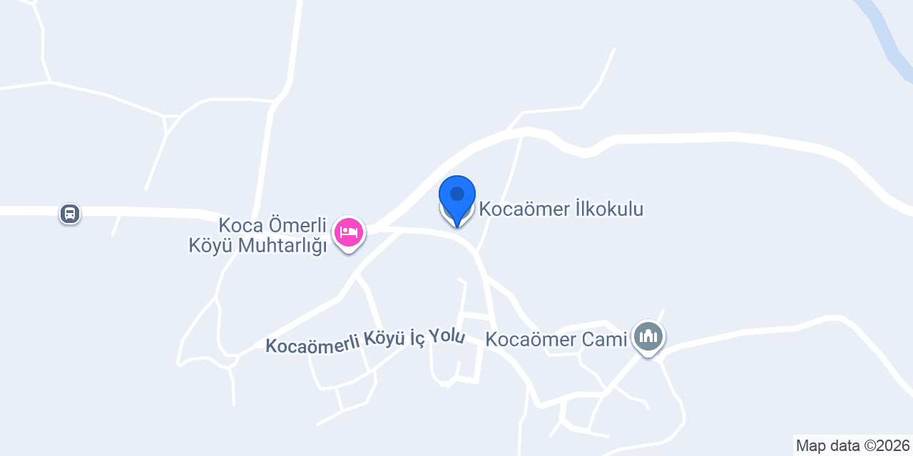 Kocaömer İlkokulu konumu