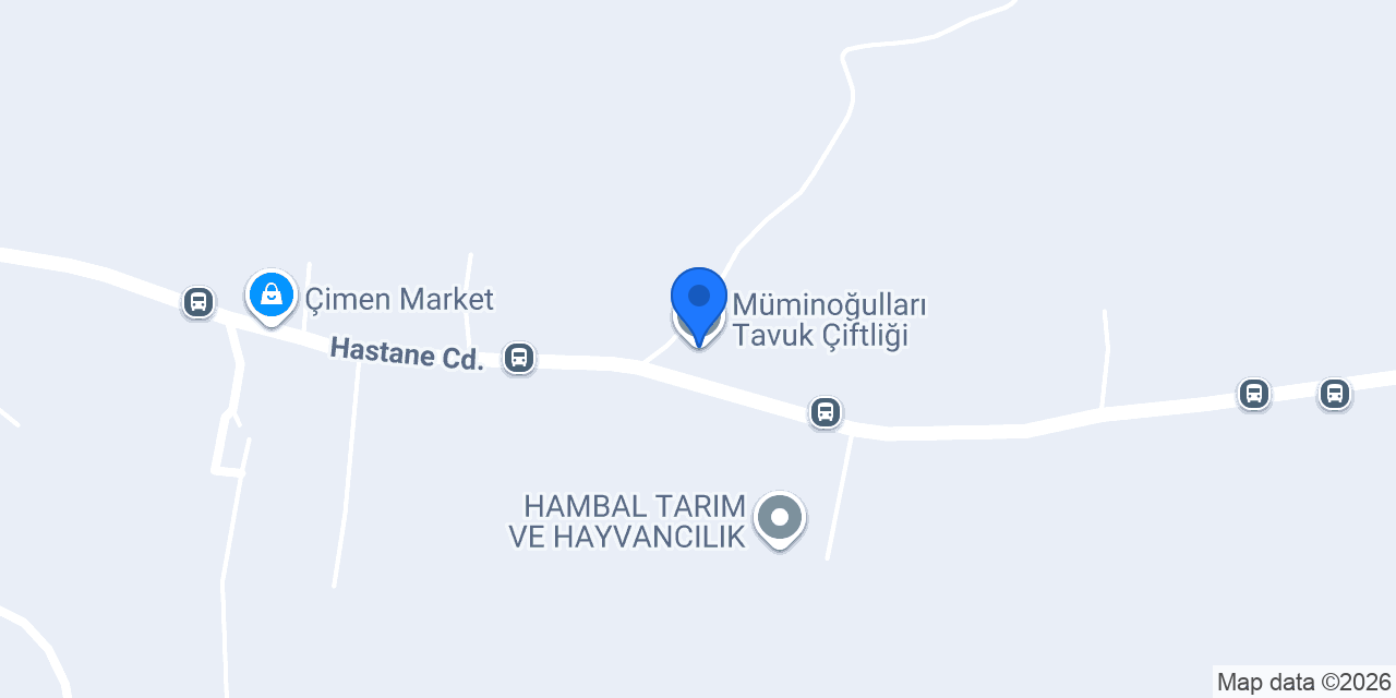 Müminoğulları Tavuk Çiftliği konumu