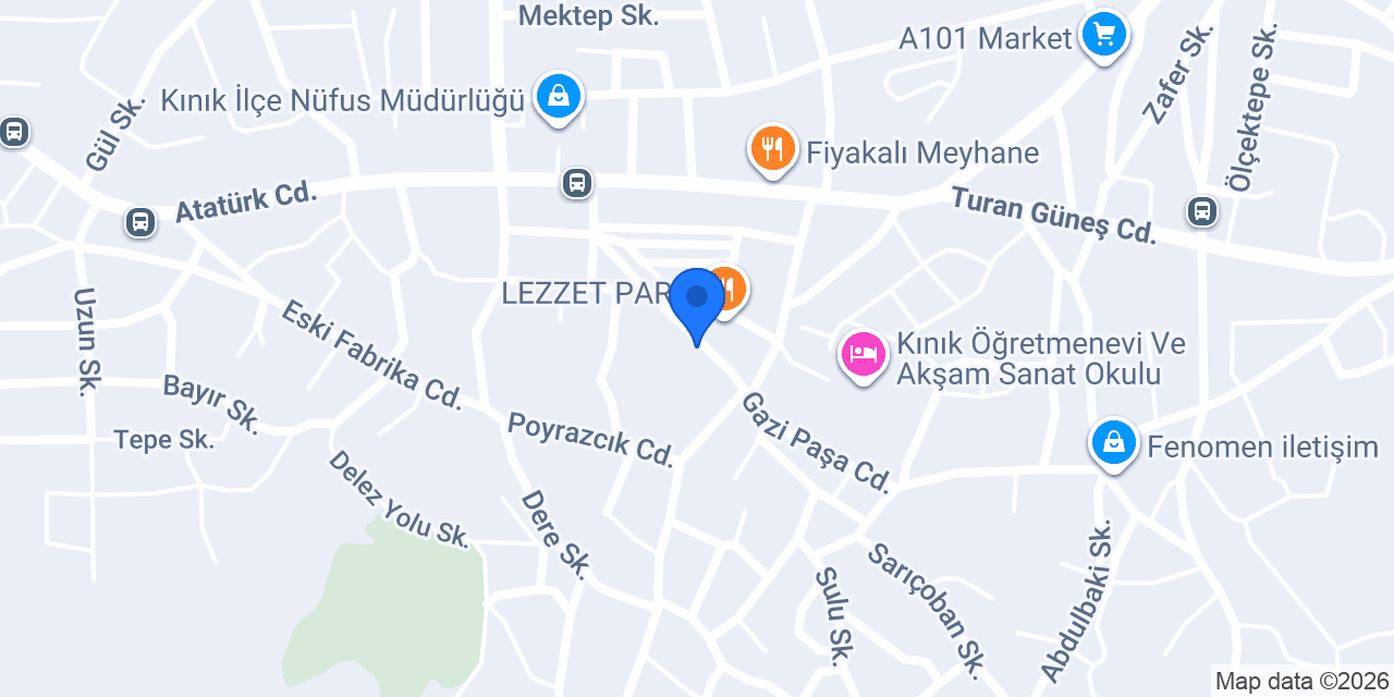 As Çiçekçilik Kınık konumu
