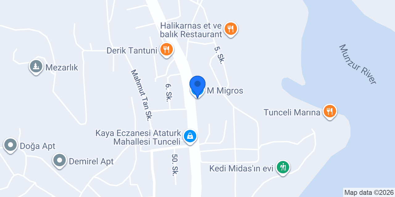 M Migros konumu
