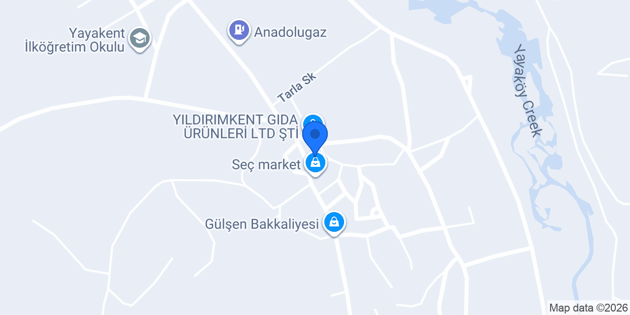 Yanıkoğlu Ticaret konumu