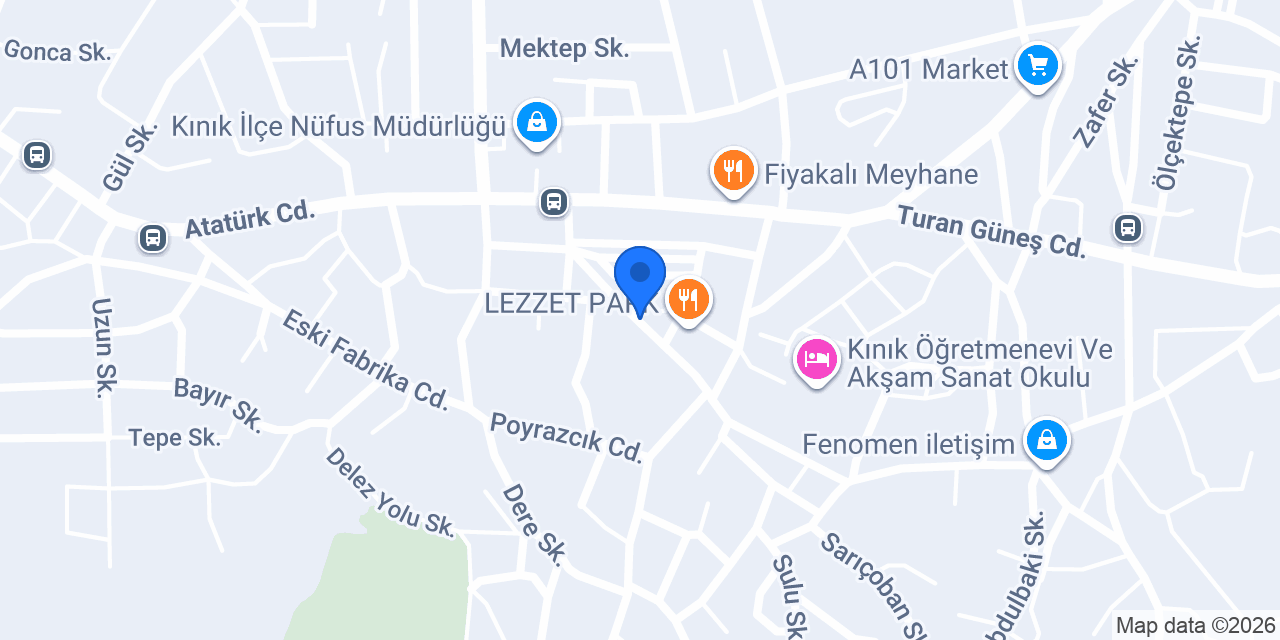 BÇ Müzik Sanat konumu