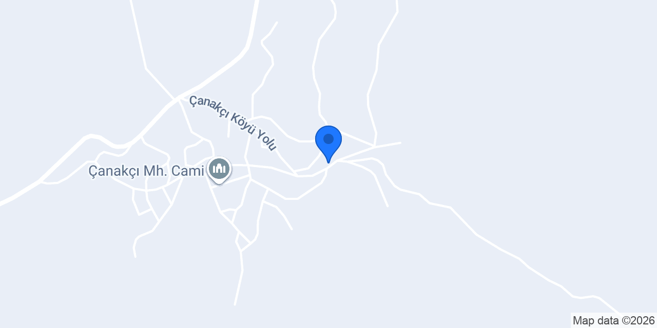 Çanakçı Köyü Muhtarlığı konumu