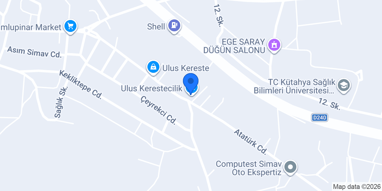 Ulus Kerestecilik konumu