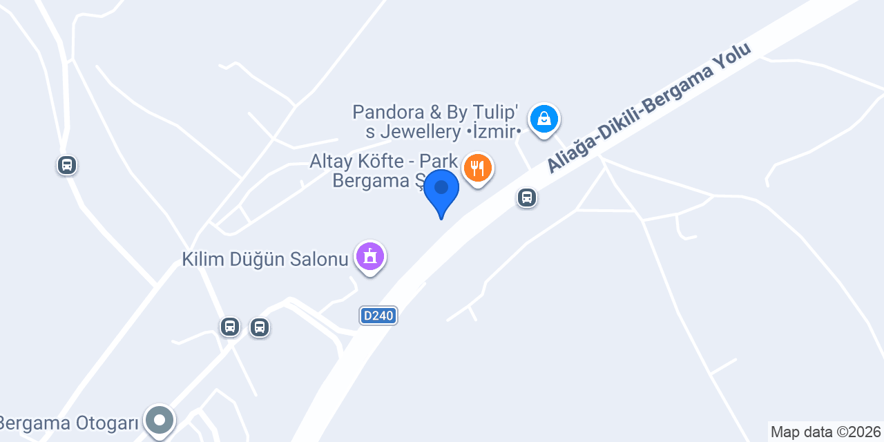 Sarıl İnegöl Mobilya Bergama konumu