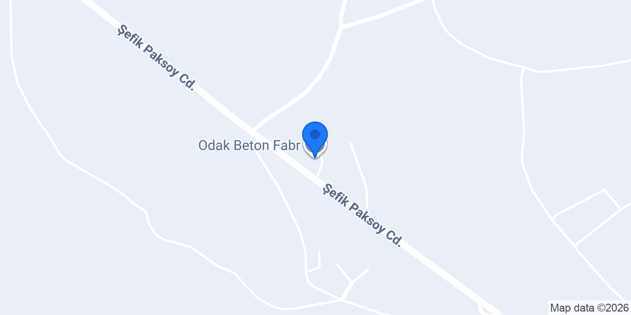 Odak Beton Fabr. konumu
