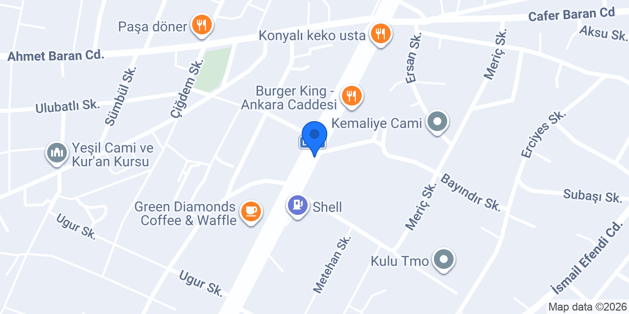 YILINDAN konumu