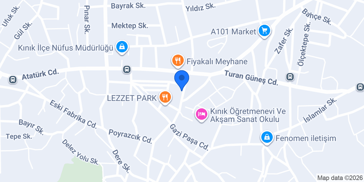 YATKIN BÖREKÇİSİ konumu