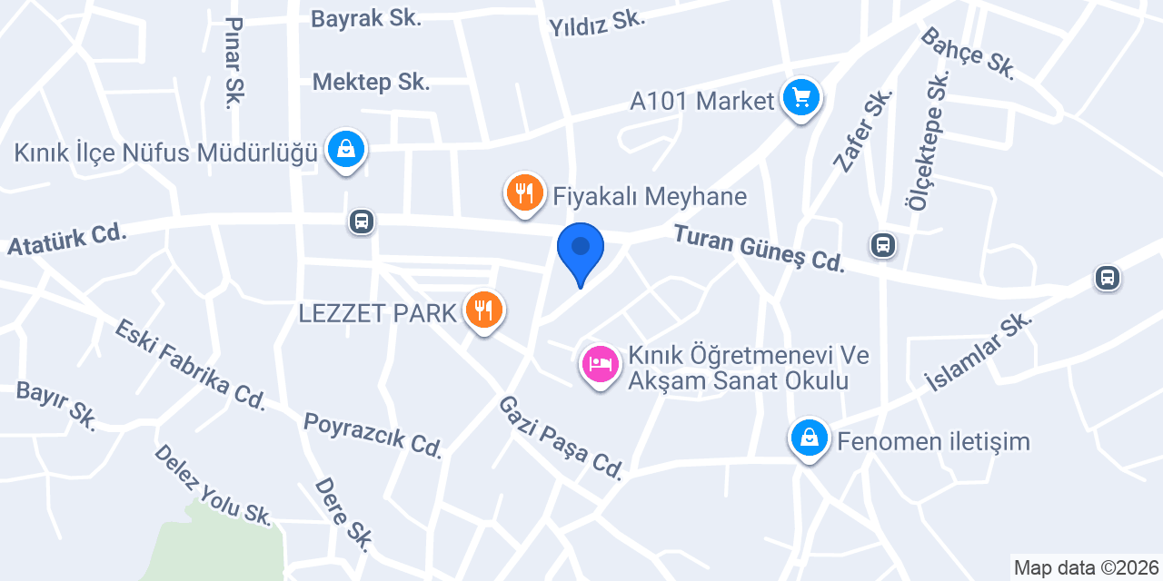 Cemil borek ve aparatif salonu konumu