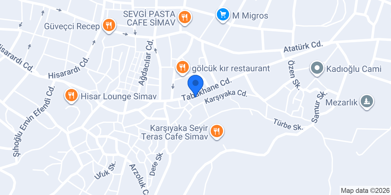 ÖNER MARKET 2 konumu