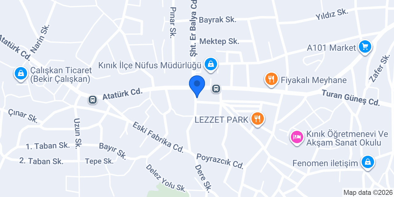 Cadde Kuaför konumu