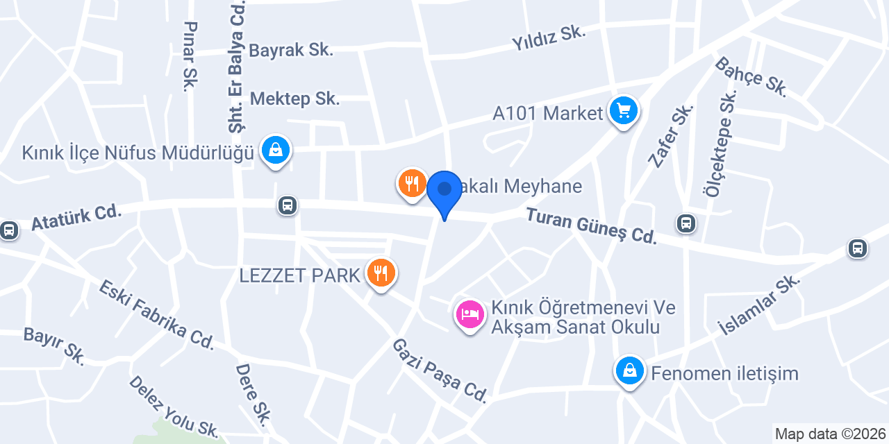 Savran Eczanesi konumu