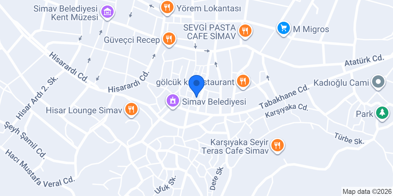 Dündar Elektronik konumu