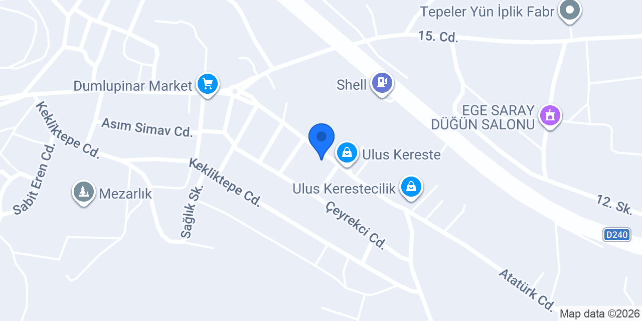 TASARIM Mobilya konumu