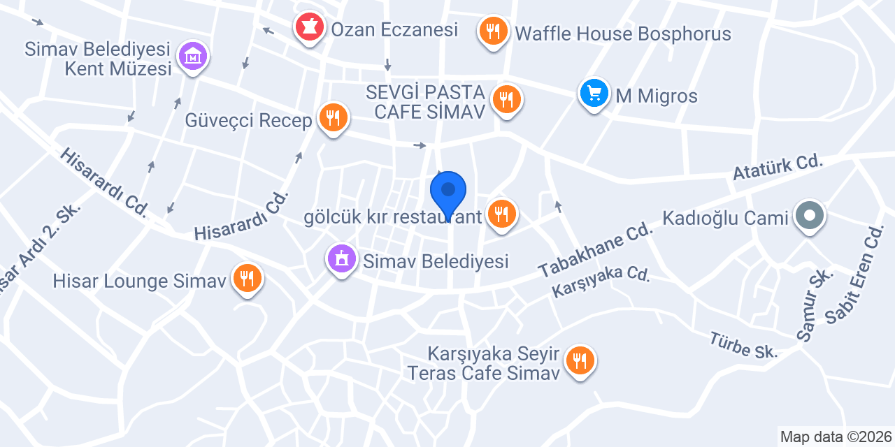Dinamic's Pizza Patroon Mutfak & Cafe ve konumu