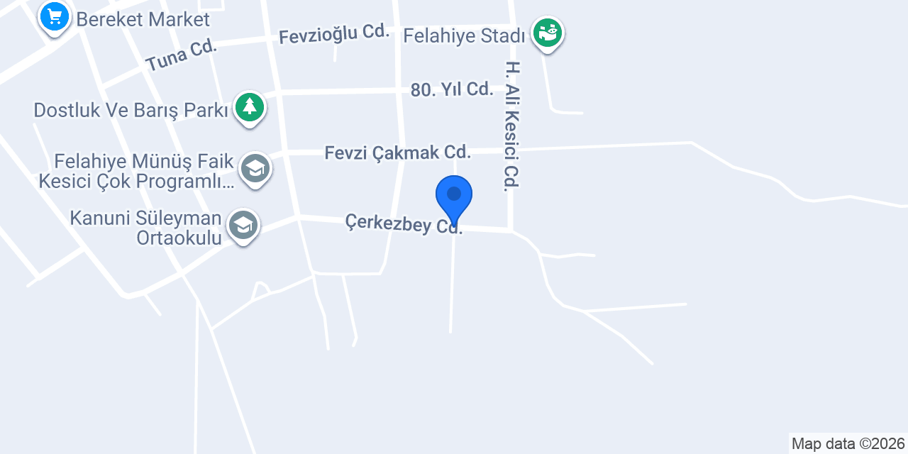 Felahiye Cezaevi konumu