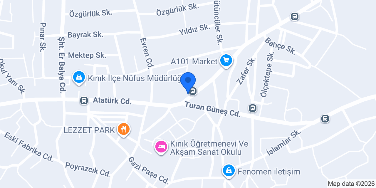 Lilyum Diş Polikliniği konumu